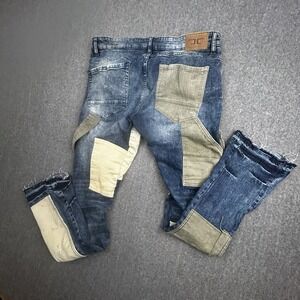 Jordan Craig Legacy Edition Jeans 34 Distressed Hole Stretch READ